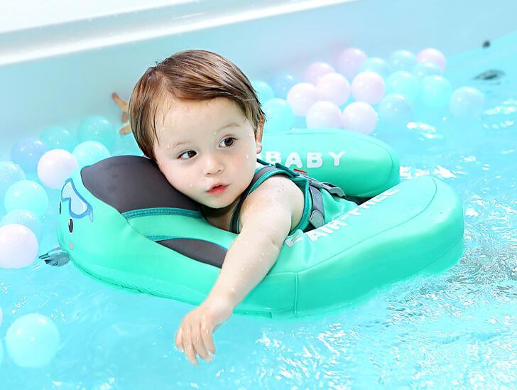 Baby Swimming Ring Float - Inflatable Safety Swim Trainer for Infants & Toddlers