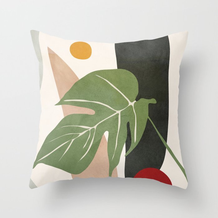 Abstract Geometric Portrait Pillowcase - Modern Art Home Sofa Cushion Pillow Cover
