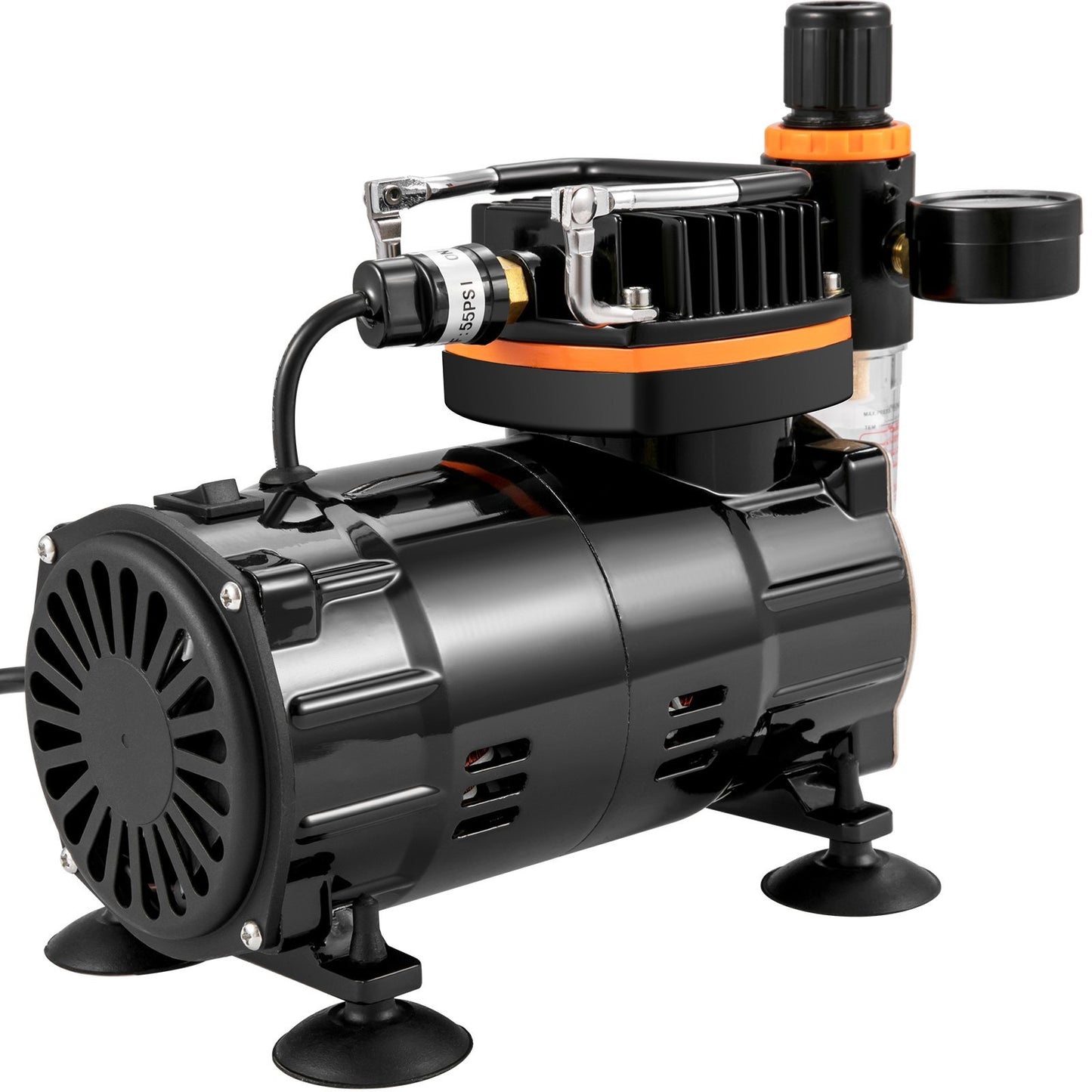 Airbrush Kit, Professional Airbrush Set With Compressor, Airbrushing System Kit With Multi-Purpose Dual-Action Gravity Feed Airbrushes, Art Nail Cookie Tatto