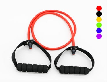 Latex Resistance Bands Set - Fitness Exercise Tubes with Handles