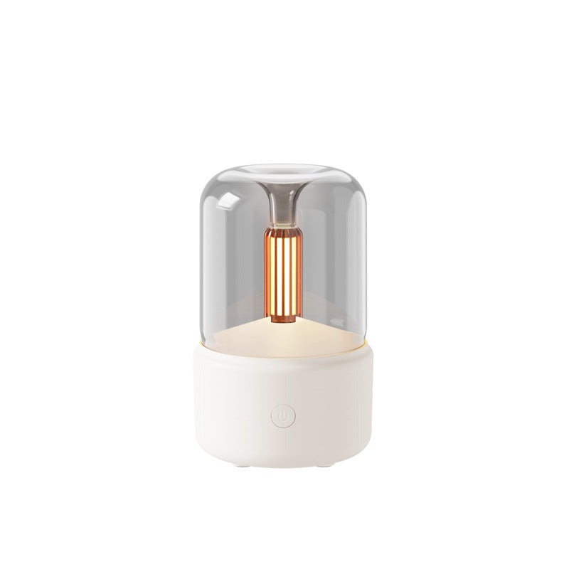 Ultrasonic Aromatherapy Humidifier - Candlelight Design Diffuser