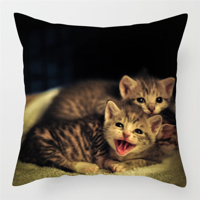 Hairless Pillowcase Home Sofa Cushion Cover - Smooth Decorative Throw Pillow Case