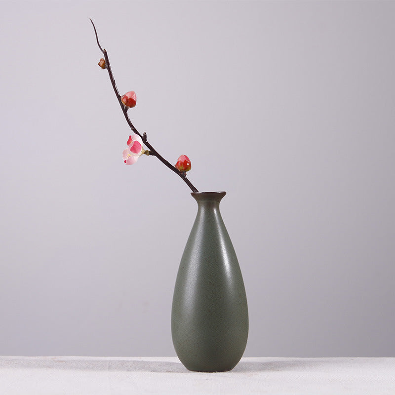 Premium Green Hydroponic Vase - Home Tea Ceremony Decoration Centerpiece
