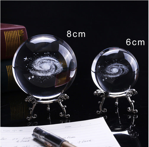 Premium Custom Glass Ball Crystal Decoration - Home Crystal Ball Ornament