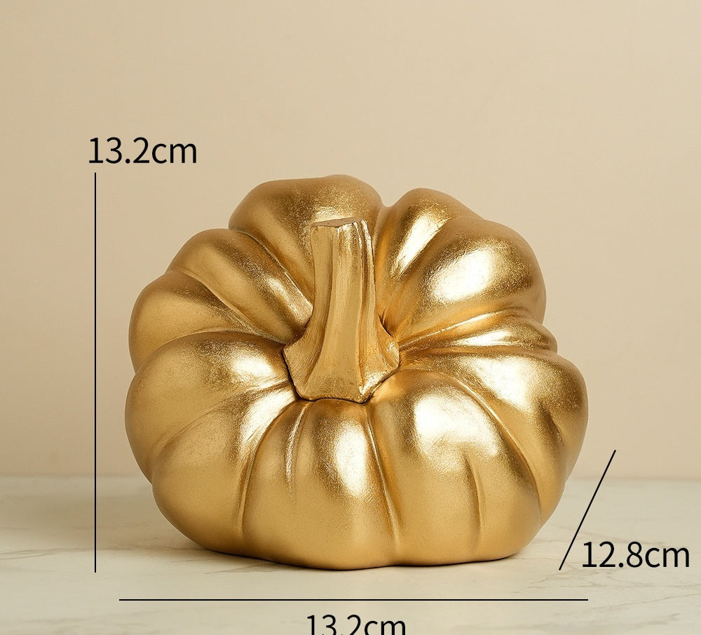 Premium Retro Pumpkin Decoration - Vintage Home Living Room Hallway Ornament