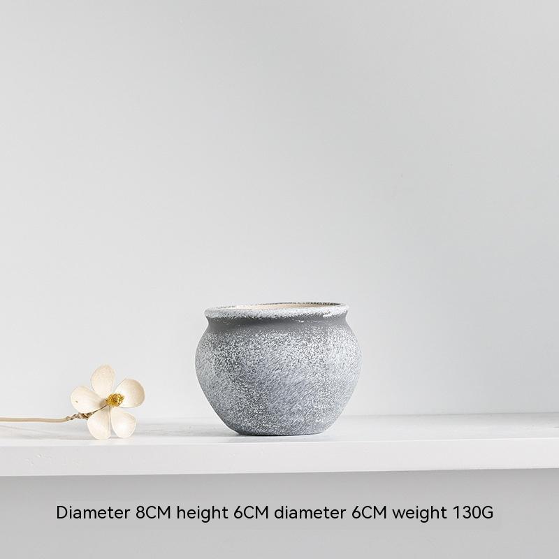 Premium Creative Ceramic Flower Pot - Modern Home Decoration Gardening Planter
