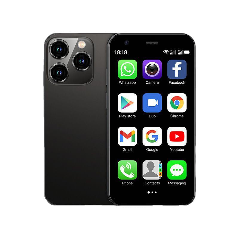Mini Android Smartphone - Compact 16GB Unlocked Phone with Dual SIM