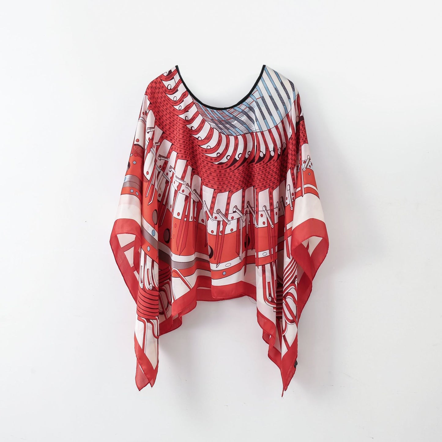 Pullover Shawl Outerwear Cover-up - Multifunctional Scarf Wrap