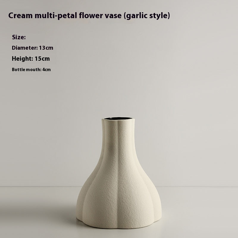 Premium Vase Decoration - Living Room Flower Arrangement Home Centerpiece