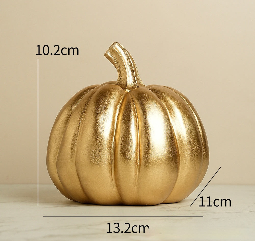 Premium Retro Pumpkin Decoration - Vintage Home Living Room Hallway Ornament