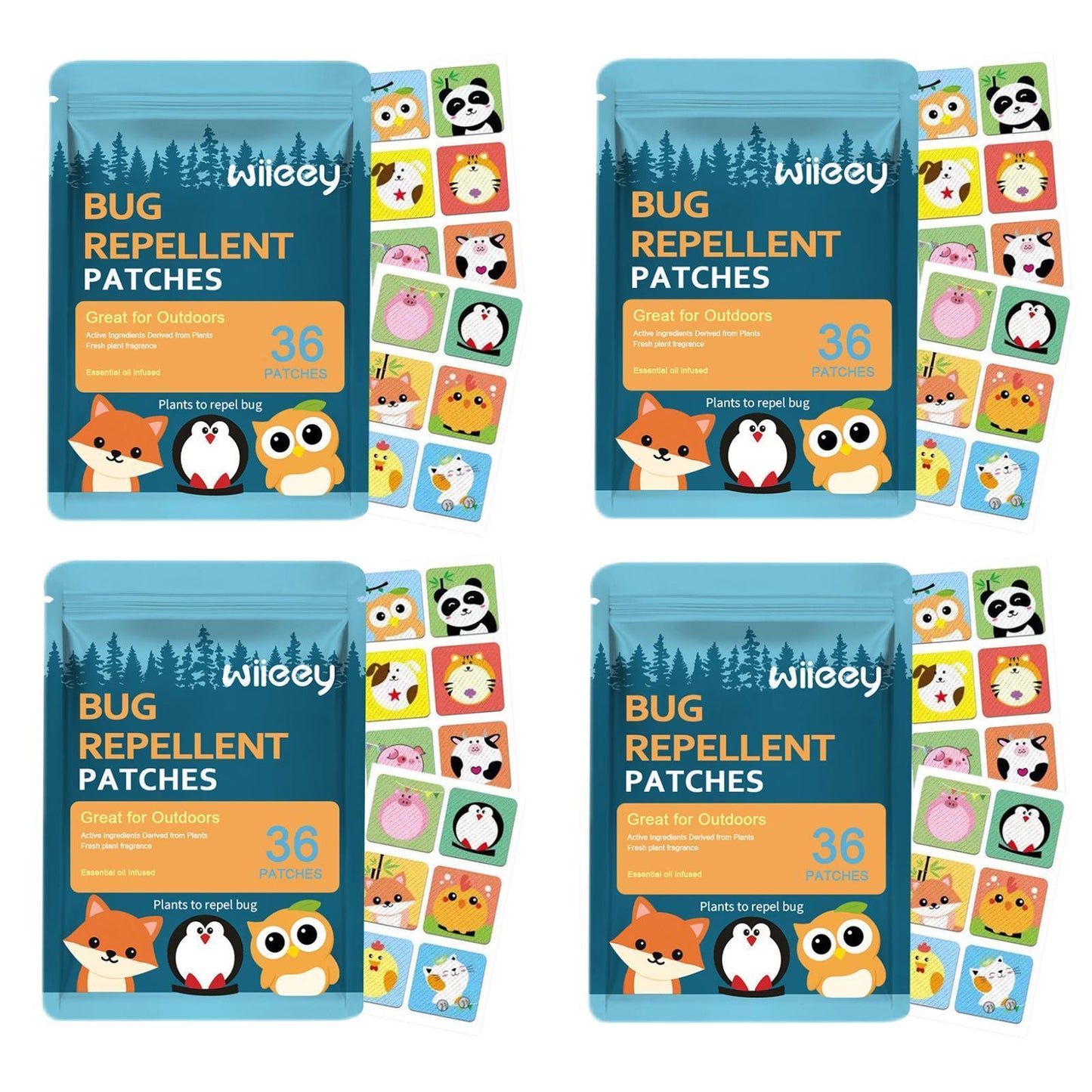 Gentle And Non-irritating Portable Mosquito Repellent Patch Suitable For Children And Adults
