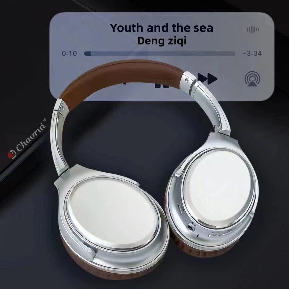 Vintage Style Bluetooth Headphones - Retro Wireless Over-Ear