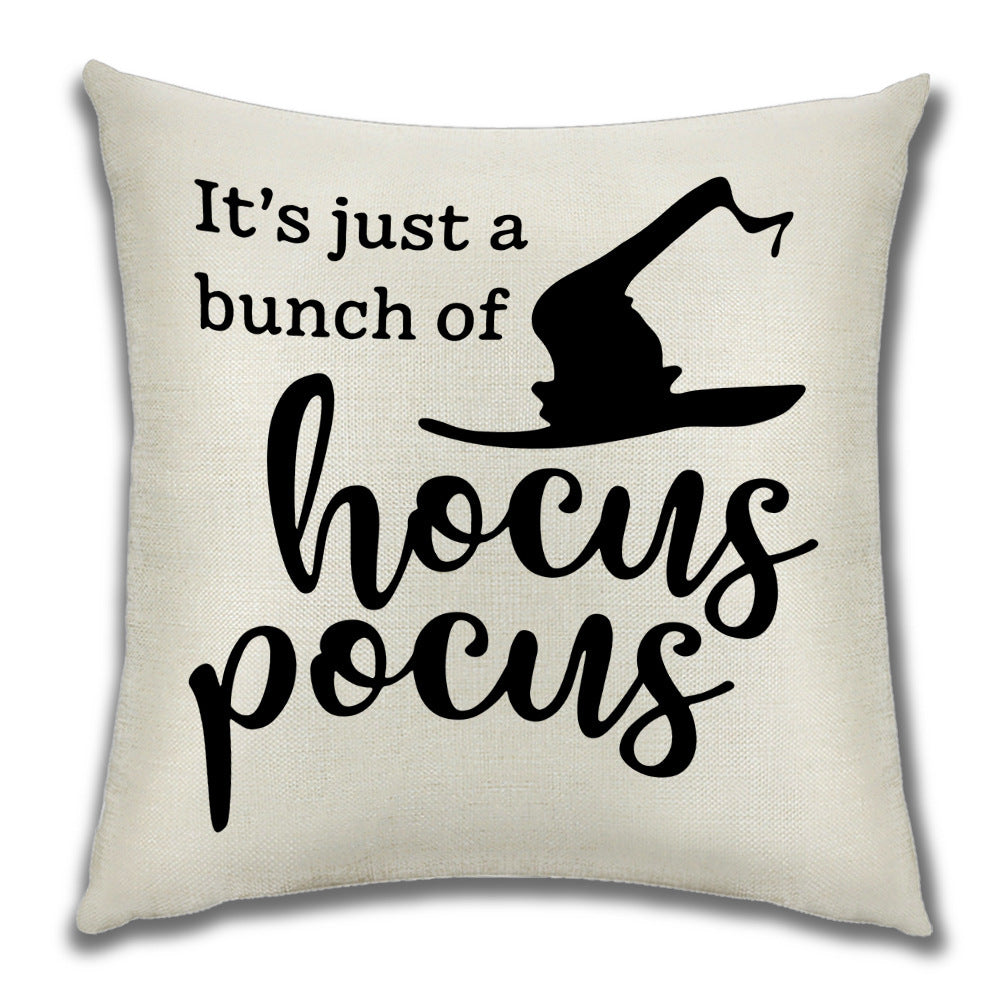 Cartoon Pumpkin Castle Sofa Cushion Cushion Pillowcase