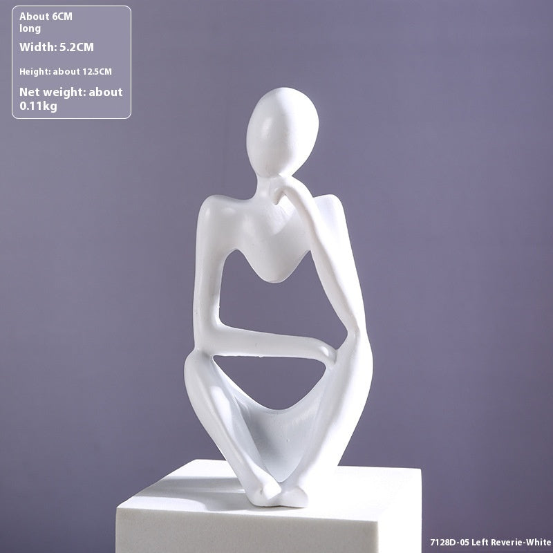 Premium Mini Abstract Home Ornament - Modern Entrance Decoration