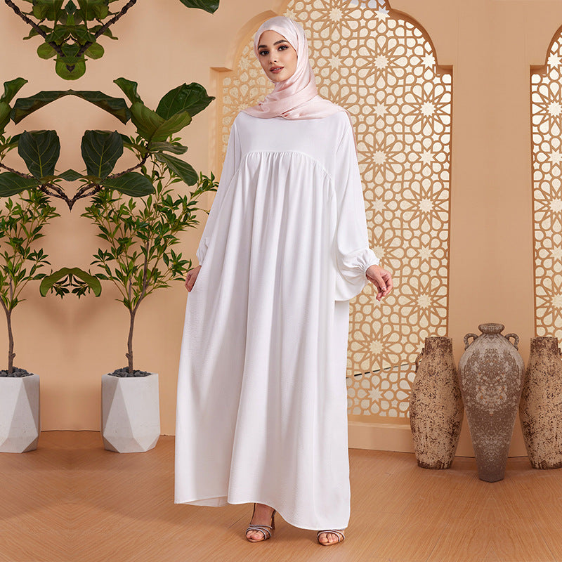 Women's Abaya Dress - Middle Eastern Long Robe