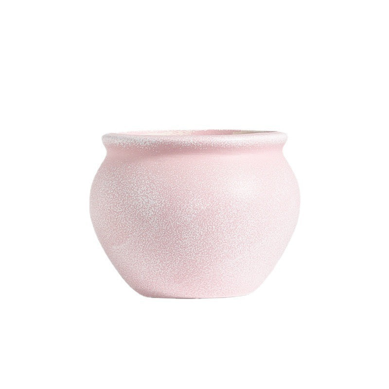 Premium Creative Ceramic Flower Pot - Modern Home Decoration Gardening Planter