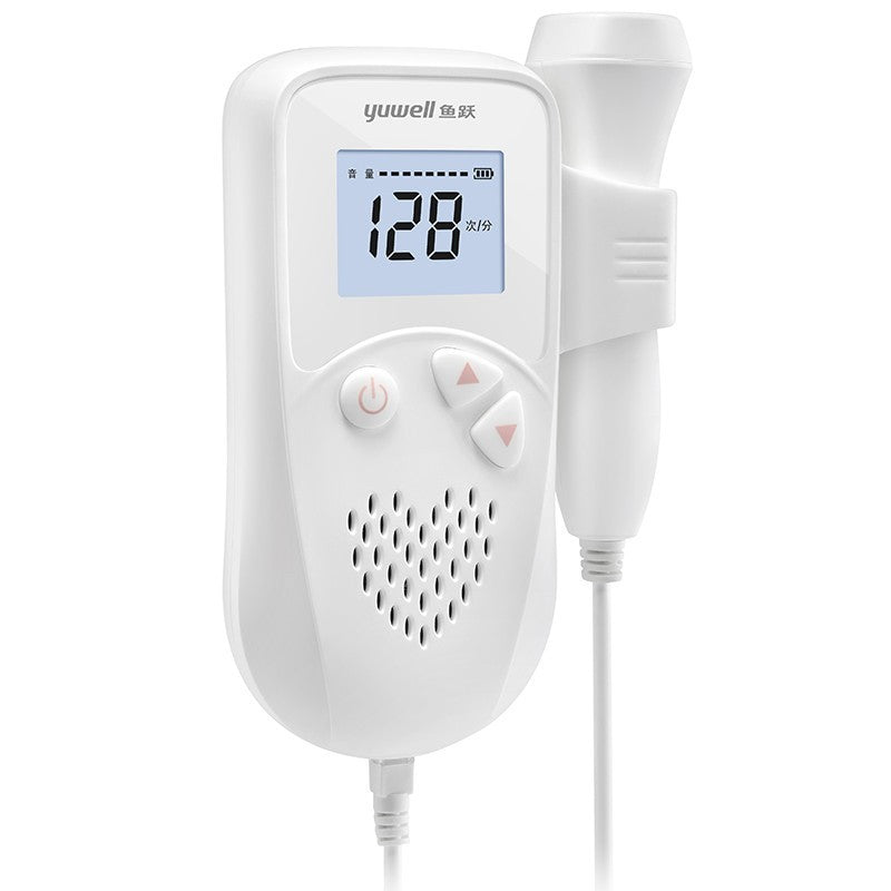 Fetal Heart Rate Monitor - Home Pregnancy Baby Heartbeat Detector & Doppler