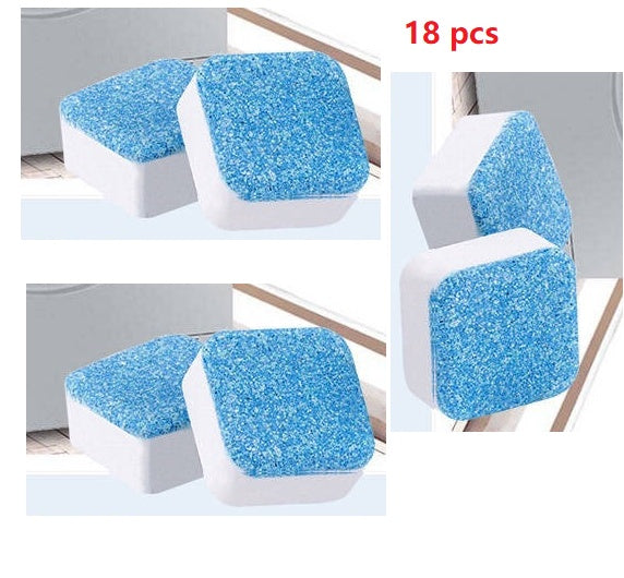 Washing Machine Tub Bomb Cleaner - Deep Cleaning Tablets for Fresh & Bacteria-Free Laundry