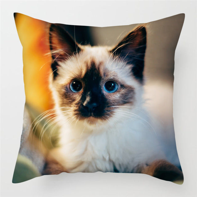 Hairless Pillowcase Home Sofa Cushion Cover - Smooth Decorative Throw Pillow Case