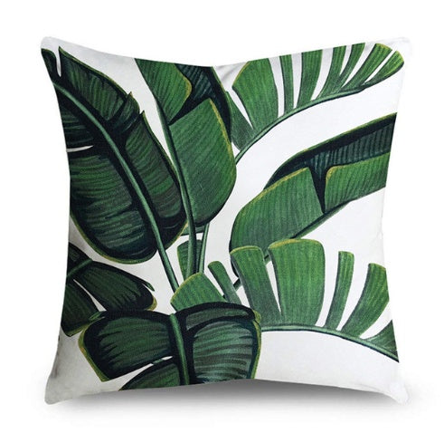 Sheets Cactus Pattern Cushion Cover Printed Polyester Pillow Case 45 45CM Throw Pillow Case Decorative For Home Office Room
