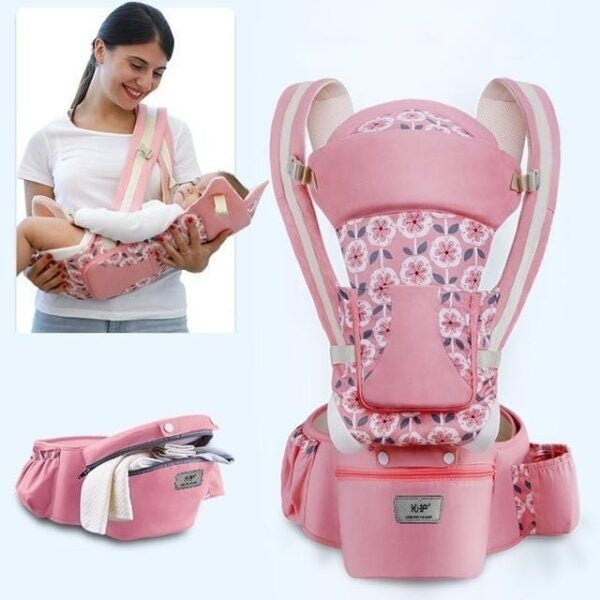 Multi-Functional Baby Hip Seat Carrier - Ergonomic Waist Stool for Infants & Toddlers