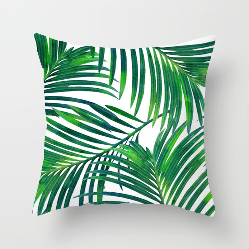 Printed Pillowcase Car Cushion Cover - Decorative Throw Pillow for Vehicle and Home