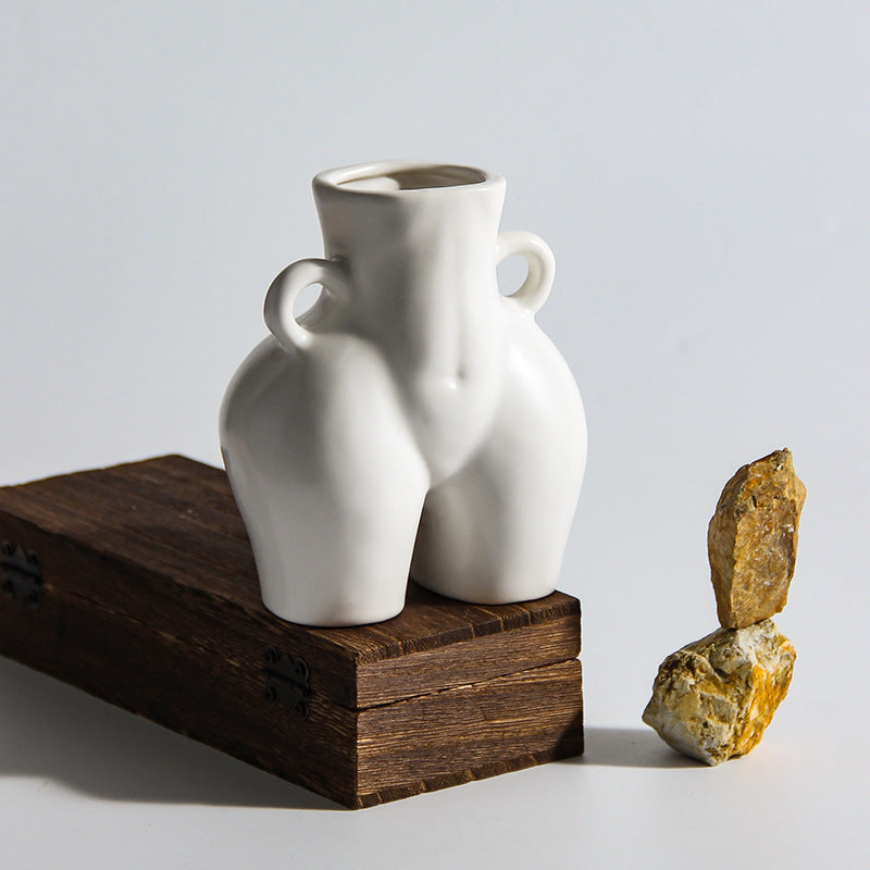 Premium Dehua Ceramic Vase - Luxury Hotel Home Decoration Crafts