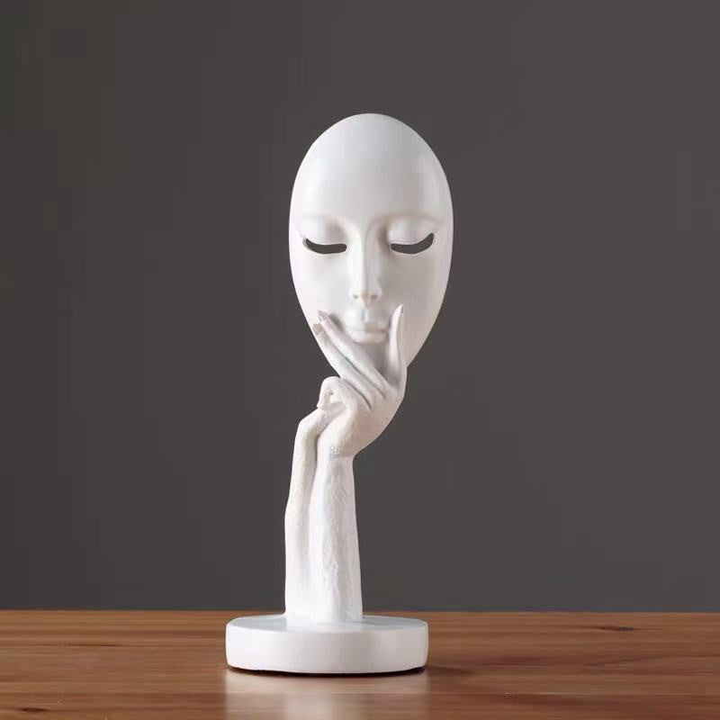 Premium European Abstract Resin Sculpture - Living Room Home Craft Decoration