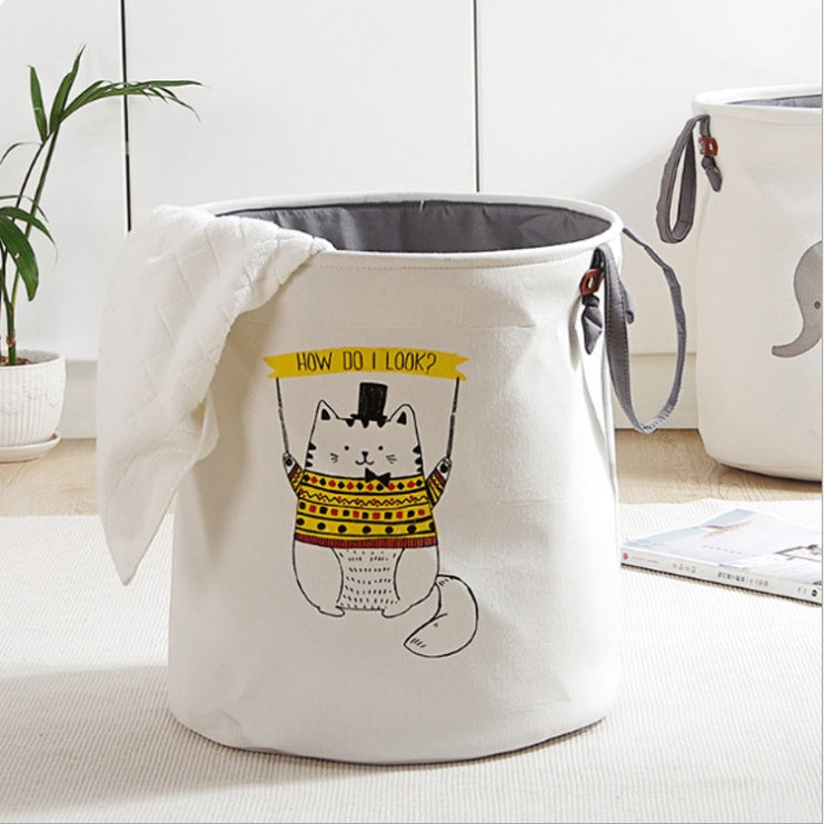 Funny Animal Storage Bag - Cute Baby Bedroom Decor Organizer for Toys and Essentials