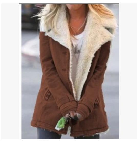Women's Winter Warm Coat - Slim Fit Lapel Single-Breasted Jacket