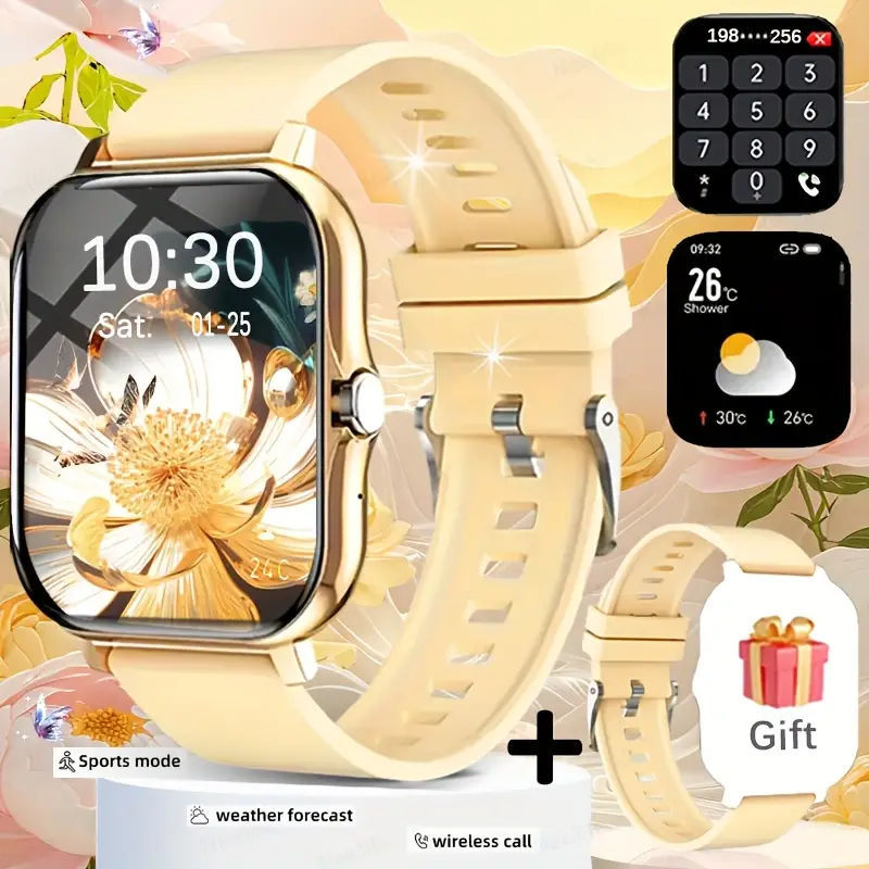New Smartwatches Now On Sale, Featuring Message Alerts, Call Answering, Health Monitoring, Activity Tracking, Notification Reminders, And Fitness Functions.