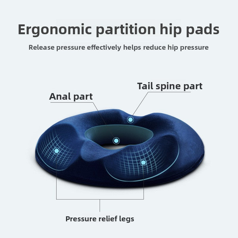 Memory Foam Chair Cushion - Ergonomic Office Seat Support