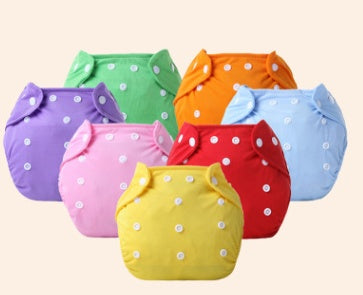 Adjustable Washable Diaper Pants - Reusable Waterproof Baby Cloth Diapers