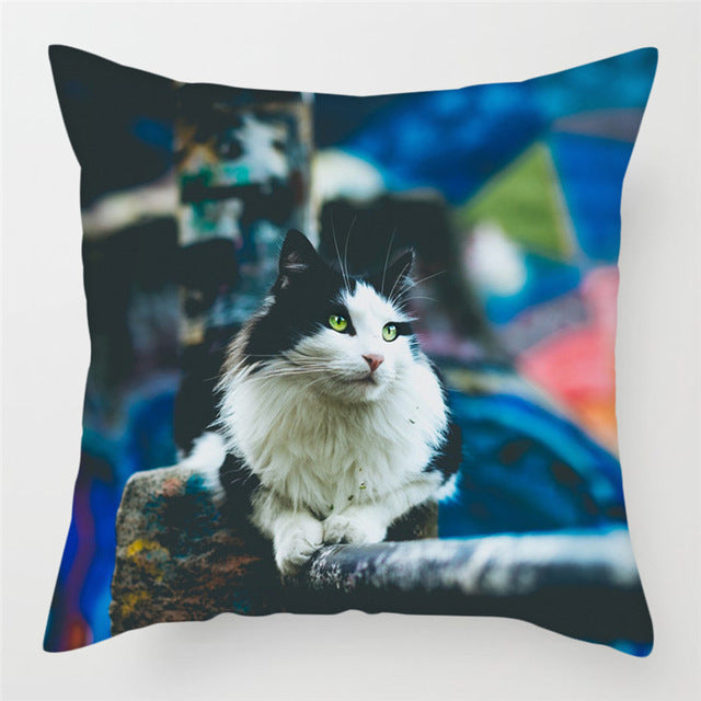 Hairless Pillowcase Home Sofa Cushion Cover - Smooth Decorative Throw Pillow Case