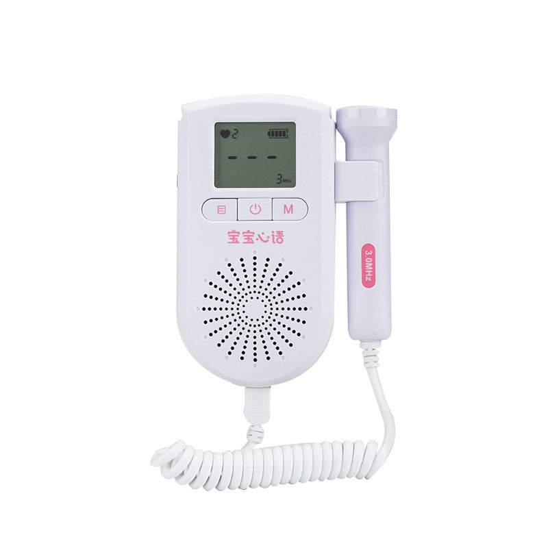 Fetal Heart Rate Monitor - Home Pregnancy Baby Heartbeat Detector & Doppler