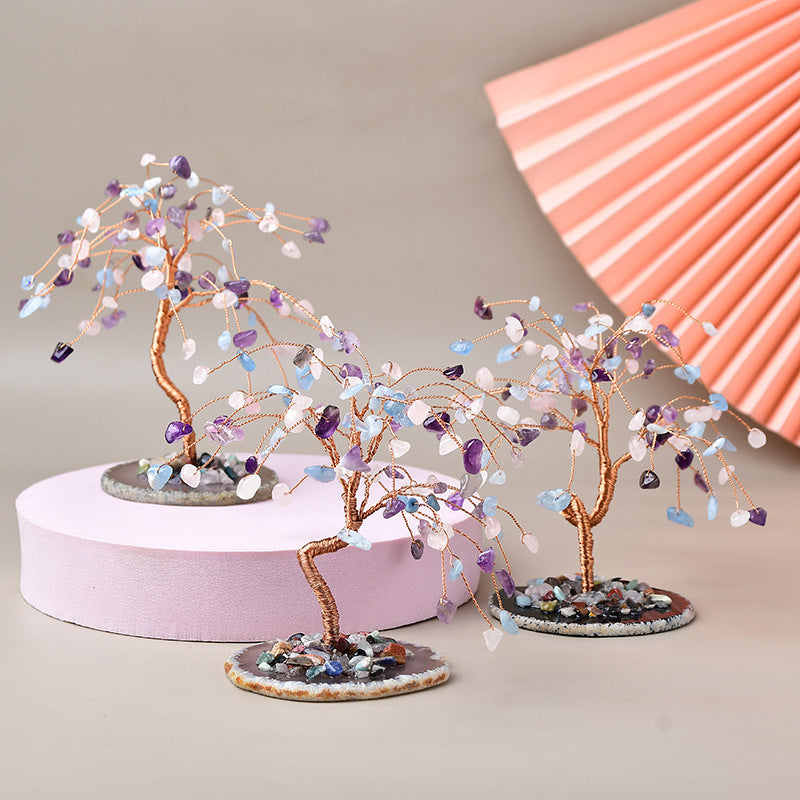 Premium White Crystal Rubble Decoration - Natural Home & Office Ornament