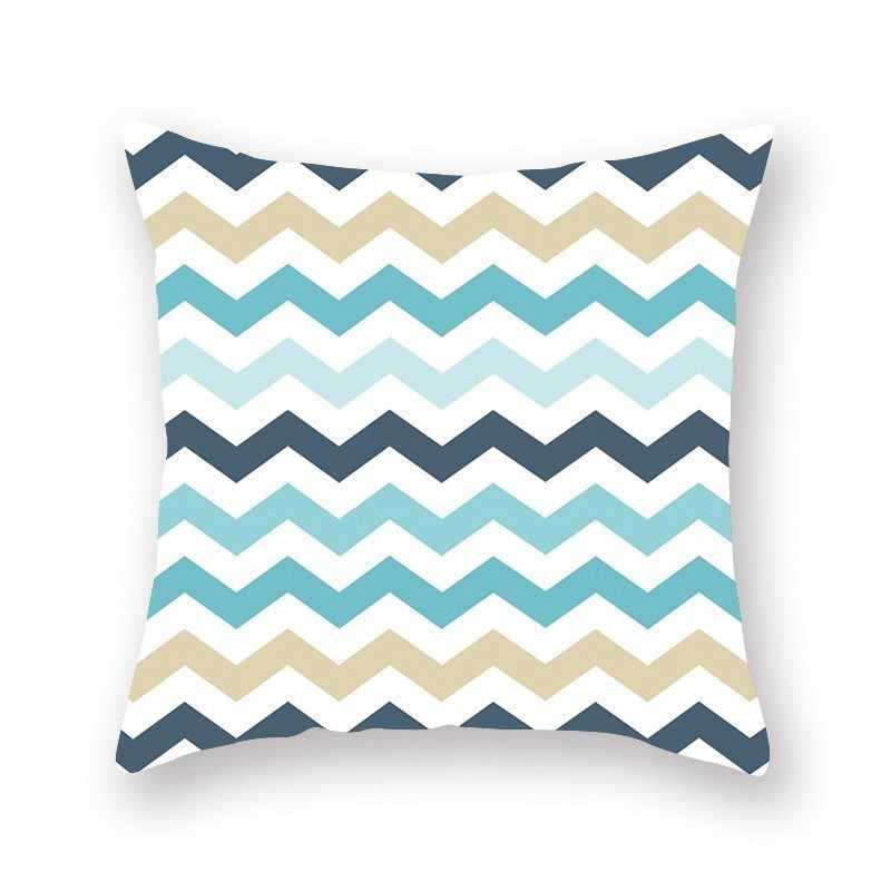 Bright Color Geometric Pillow Cushion Cover - Bold Modern Pattern for Contemporary Home
