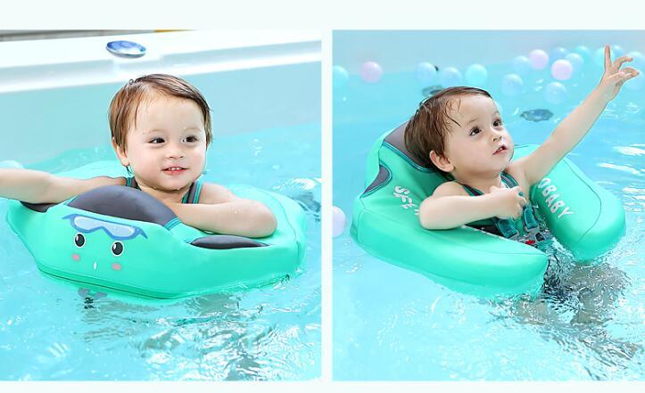 Baby Swimming Ring Float - Inflatable Safety Swim Trainer for Infants & Toddlers