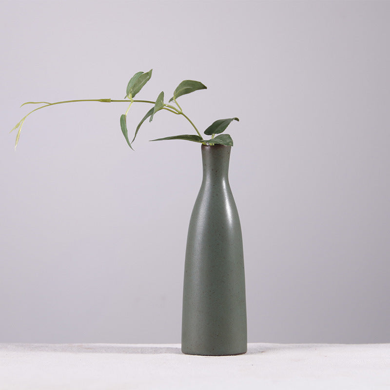 Premium Green Hydroponic Vase - Home Tea Ceremony Decoration Centerpiece