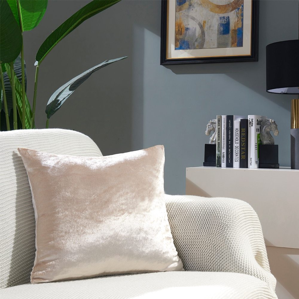 Ice velvet pillow cushion bedroom pillow