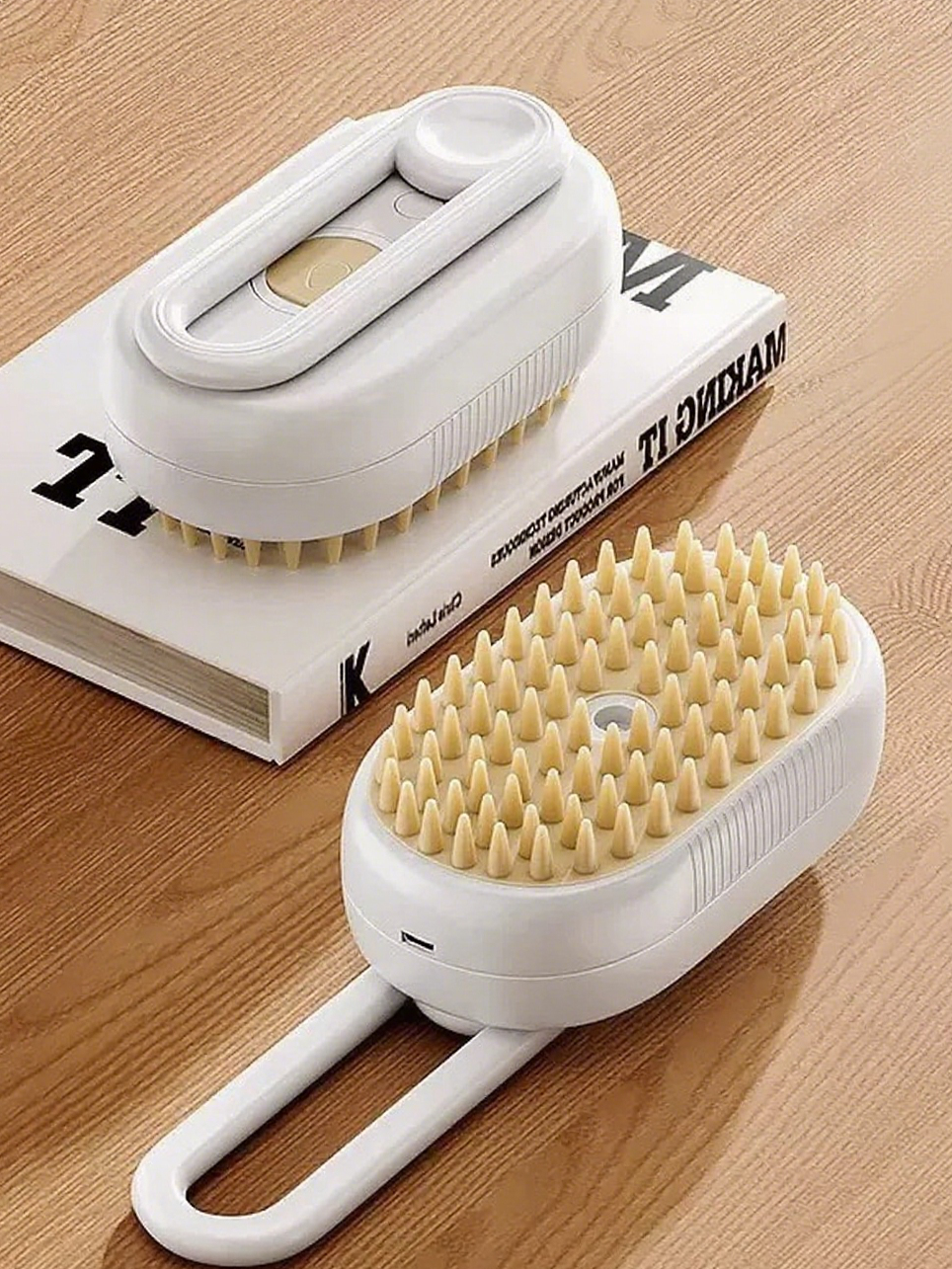 Milou & Lumi 4-in-1 Steam Pet Grooming Brush