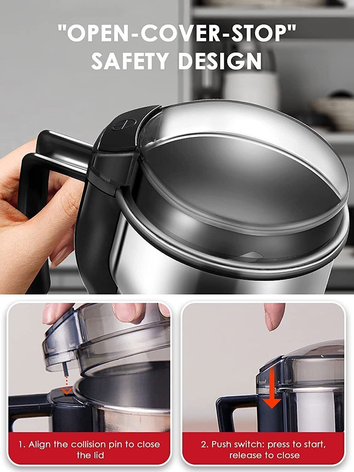 300W Electric Coffee Grinder - Powerful Bean, Nut & Spice Grinding Machine