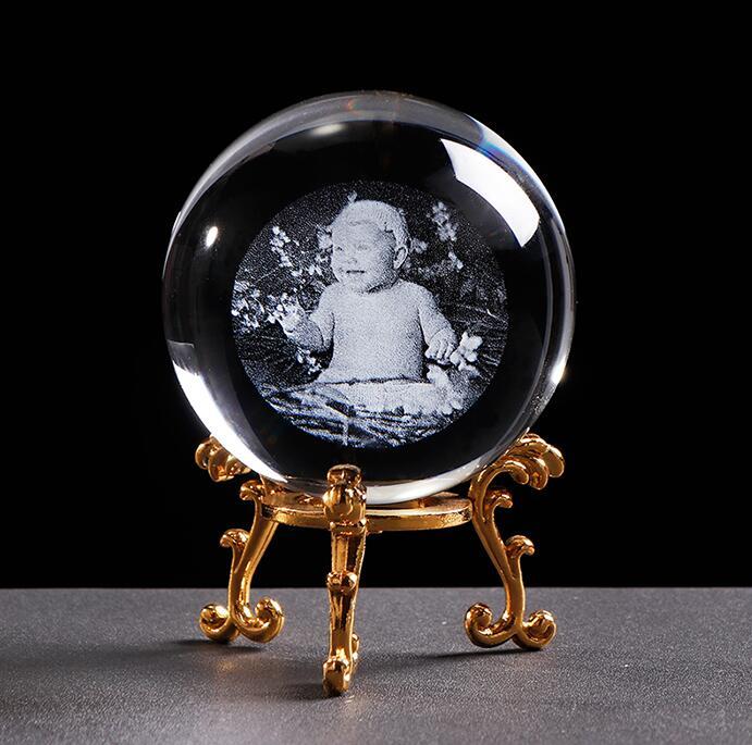 Premium Custom Glass Ball Crystal Decoration - Home Crystal Ball Ornament