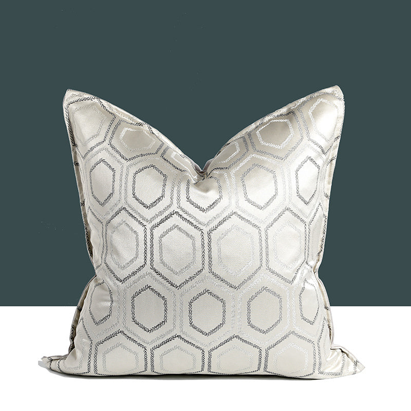 Simple Modern Grey Sofa Cushion