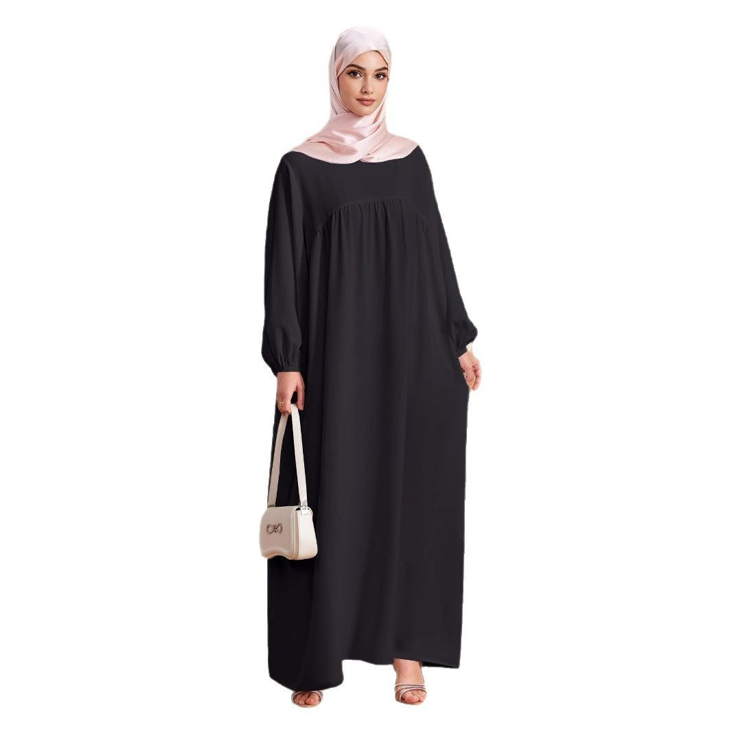 Women's Abaya Dress - Middle Eastern Long Robe