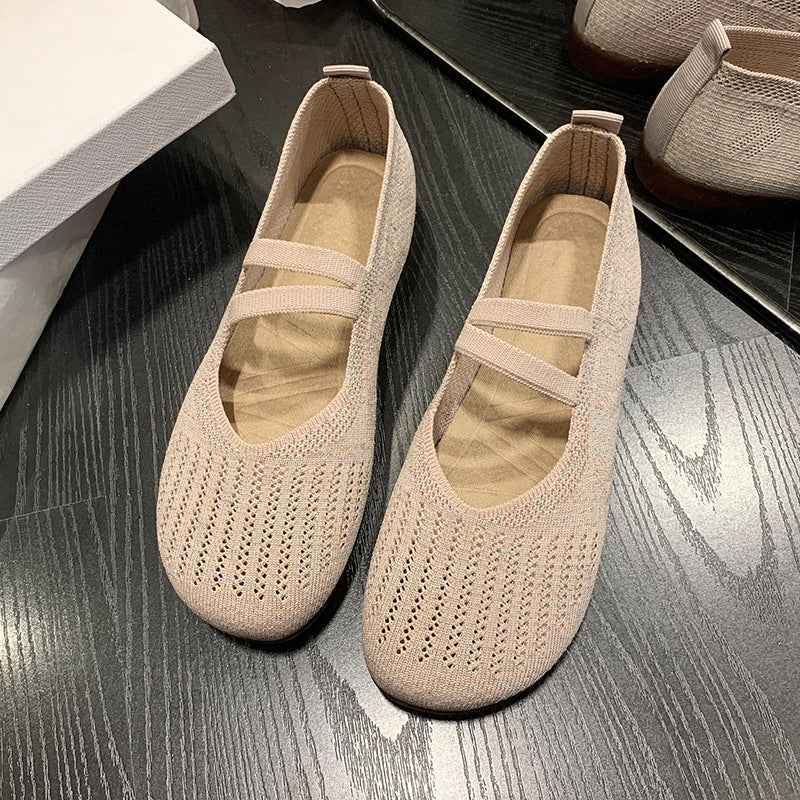 Summer Women's Breathable Hollow Mesh Shoes