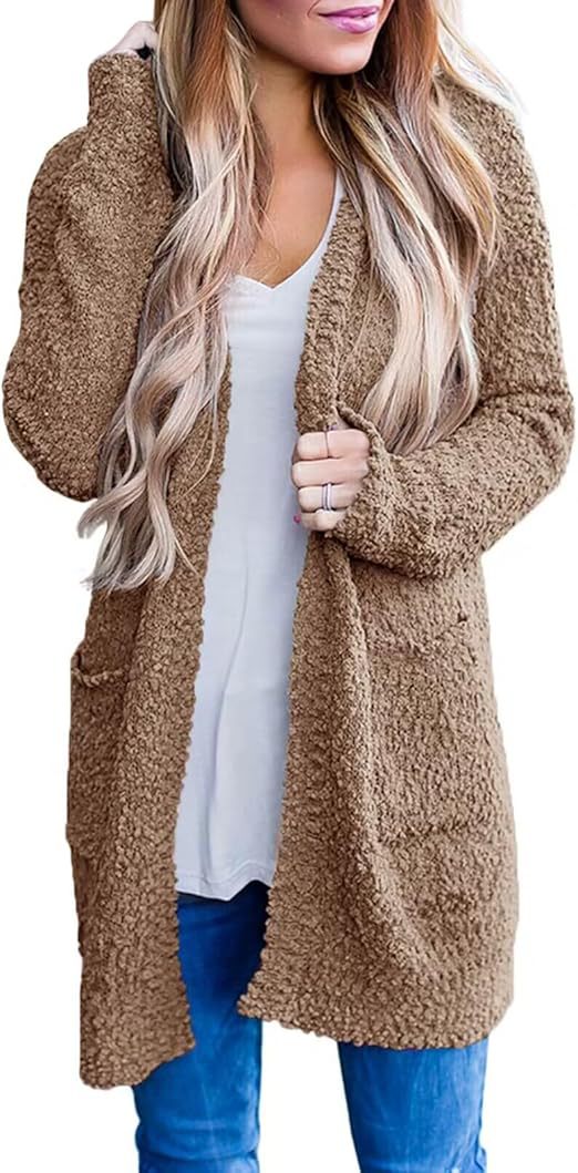 Soft Polar Fleece Cardigan