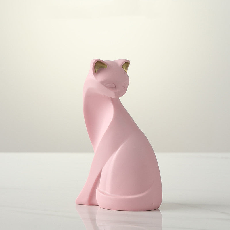 Premium Creative Cat Home Decoration Ornaments - Adorable Feline Ceramic Collection