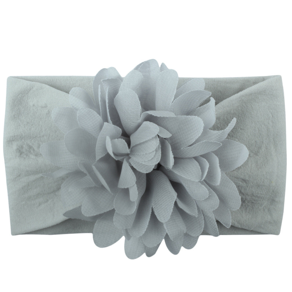 Chiffon Flower Baby Headband - Cute Princess Hair Accessories for Infant Girls