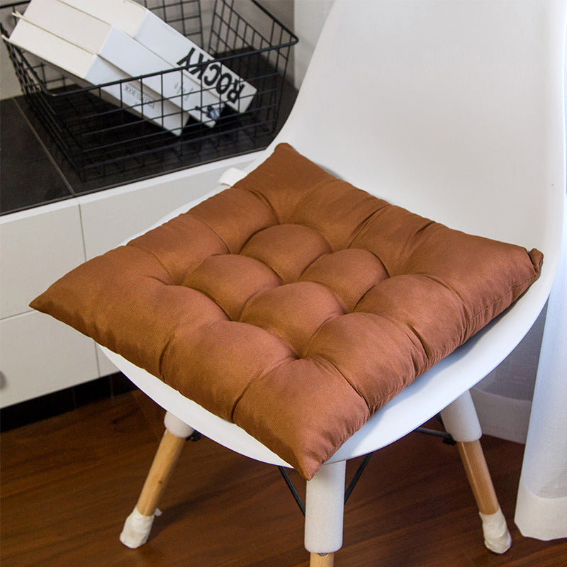 Solid Color Padded Cushion Chair Cushion Office Chair Cushion